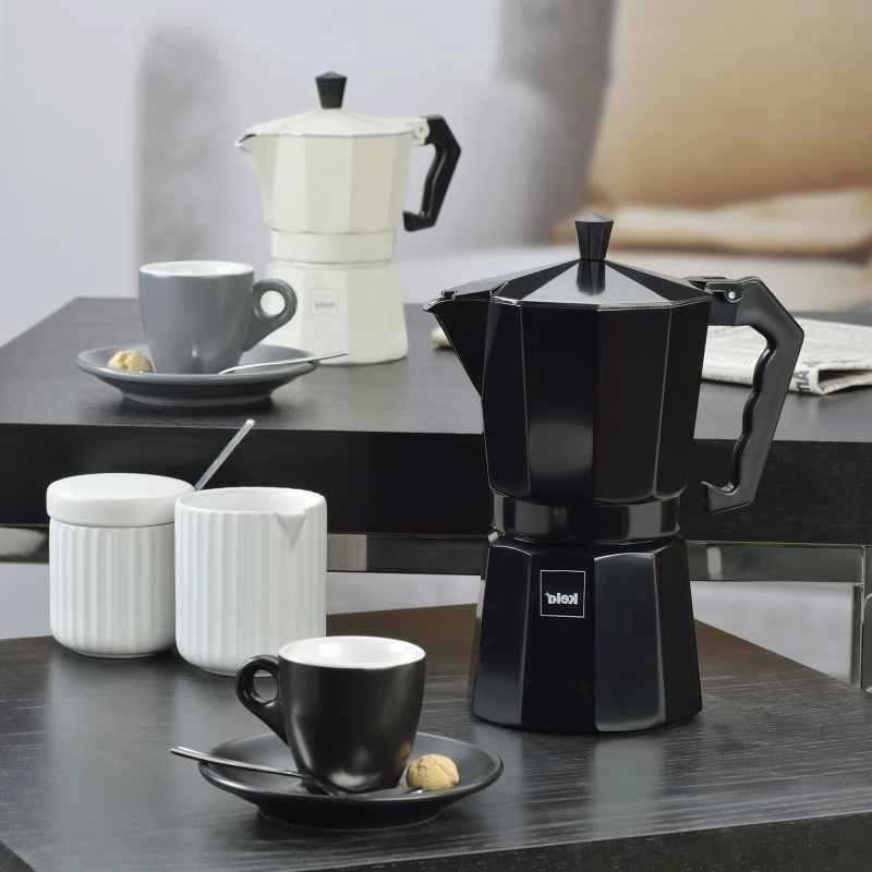 Kela Konvice na espresso Italia 3 šálky černá