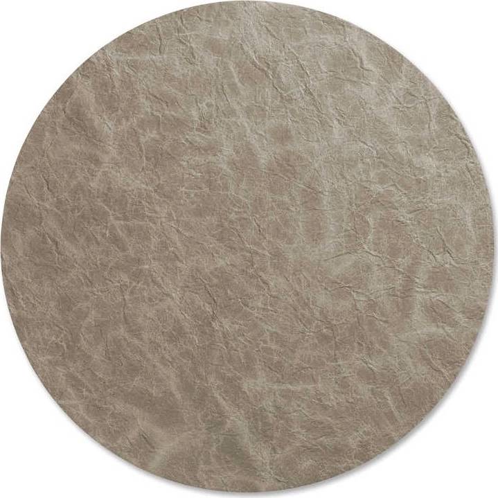 Kela Prostírání plastové Kalea 38 cm imitace kůže hnědá