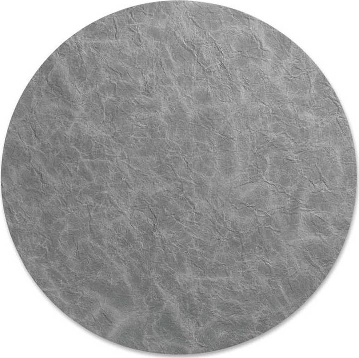 Kela Prostírání plastové Kalea 38 cm imitace světle šedá