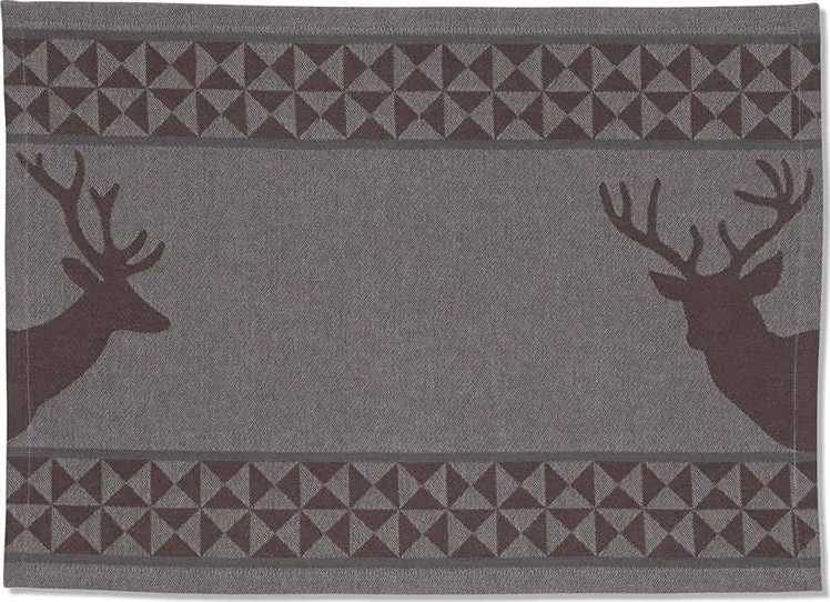 Kela Prostírání bavlněné Henrik 50x35 cm hnědá