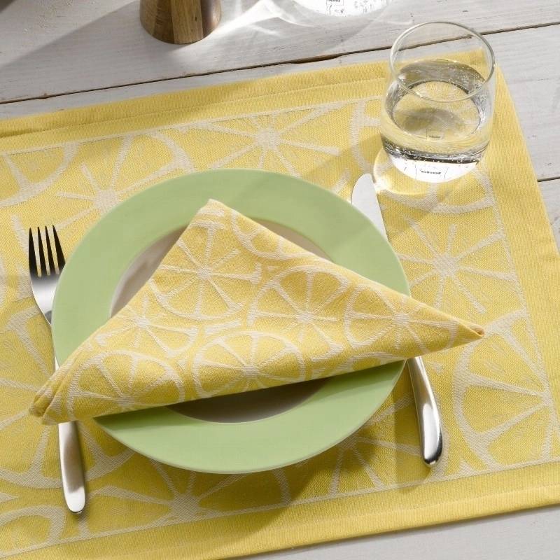 Kela Utěrka Citrus 70x50 cm žlutá