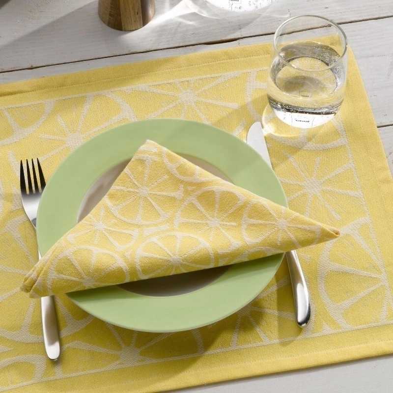 Kela Utěrka Citrus 70x50 cm žlutá