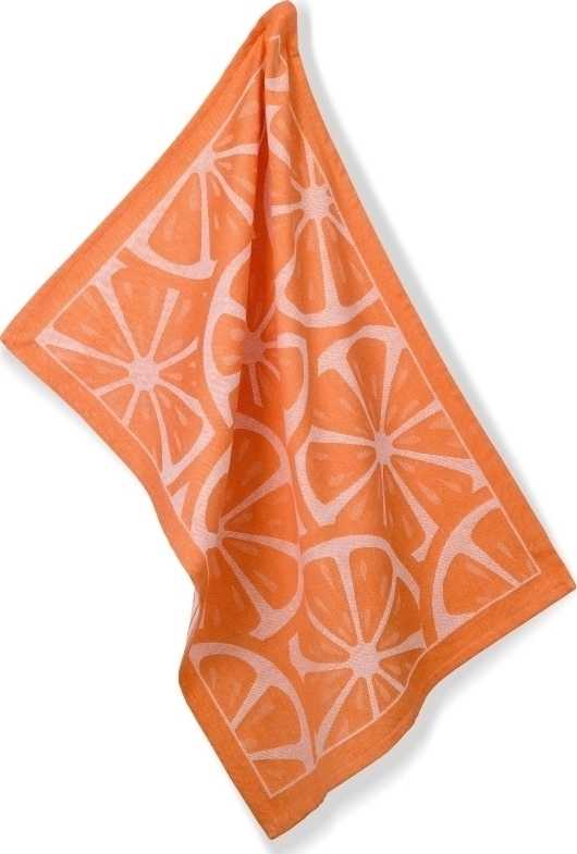 Kela Utěrka Citrus 70x50 cm oranžová