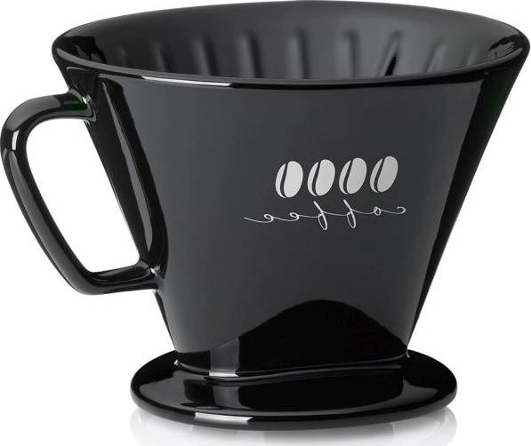 Kela Kávový filtr porcelánový Excelsa L černá