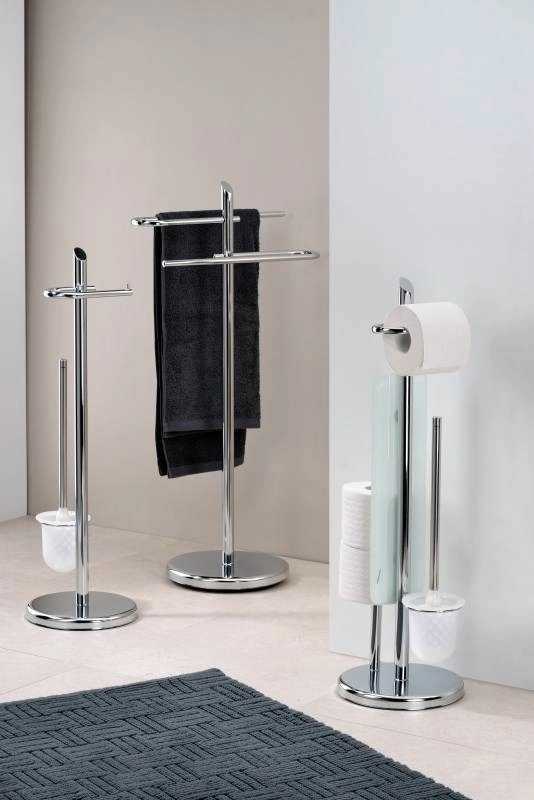 Kela WC sada Ken s držákem náhradní role lesklý kov