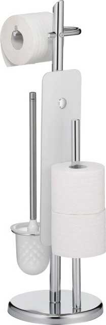 Kela WC sada Ken s držákem náhradní role lesklý kov