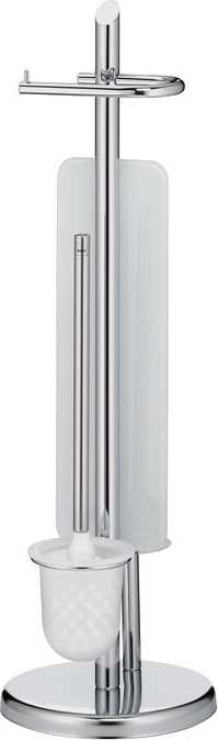 Kela WC sada Ken s držákem náhradní role lesklý kov