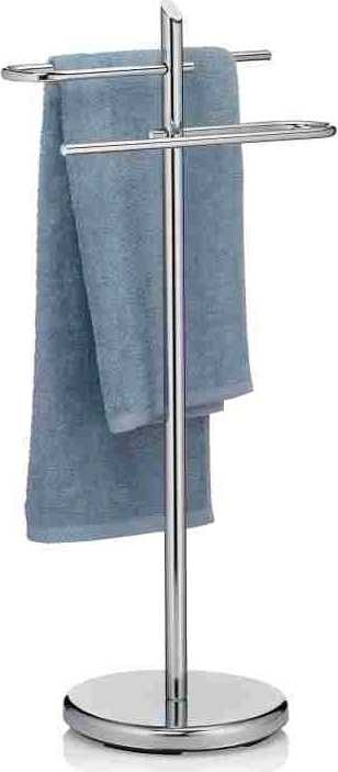 Kela Držák na ručník Ken kov stříbrná