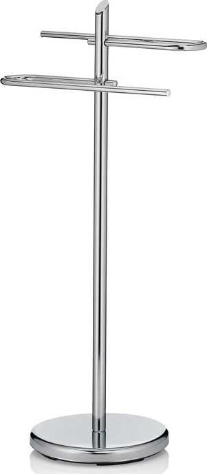 Kela Držák na ručník Ken kov stříbrná