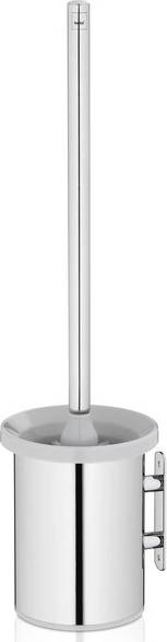 Kela WC sada Alor nerez 18/10 světle šedá