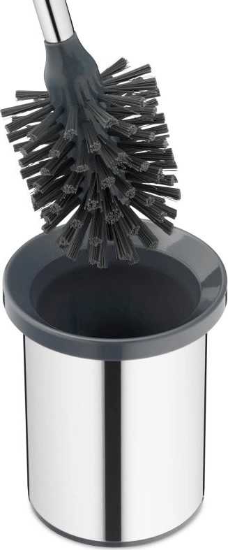 Kela WC sada Alor nerez 18/10 světle šedá