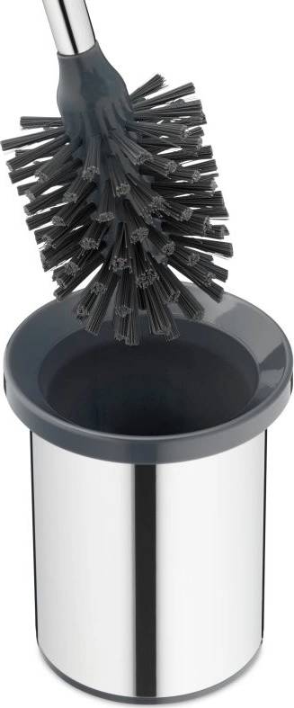 Kela WC sada Alor nerez 18/10 tmavě šedá