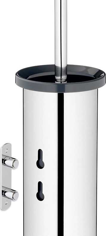 Kela WC sada Alor nerez 18/10 tmavě šedá