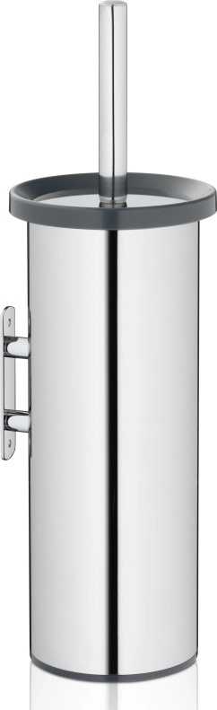 Kela WC sada Alor nerez 18/10 tmavě šedá