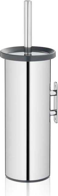 Kela WC sada Alor nerez 18/10 tmavě šedá