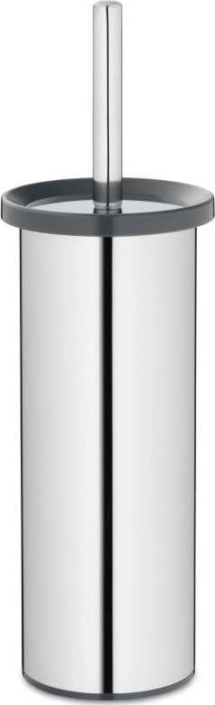 Kela WC sada Alor nerez 18/10 tmavě šedá