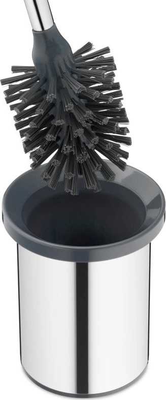 Kela WC sada Alor nerez 18/10 tmavě šedá