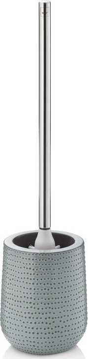 Kela WC sada Dots keramika šedohnědá