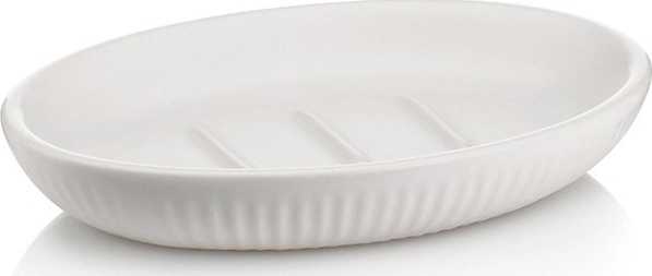 Kela Miska na mýdlo Adele keramika bílá