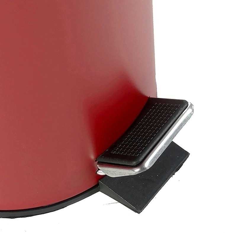 Kela Kosmetický koš Monaco kov červená 3l