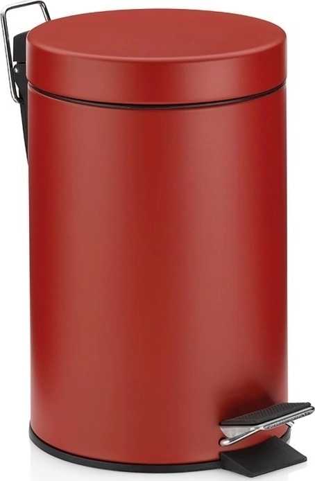 Kela Kosmetický koš Monaco kov červená 3l