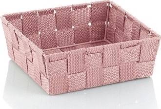 Kela Košík Alvaro plast starorůžová 19x19 cm