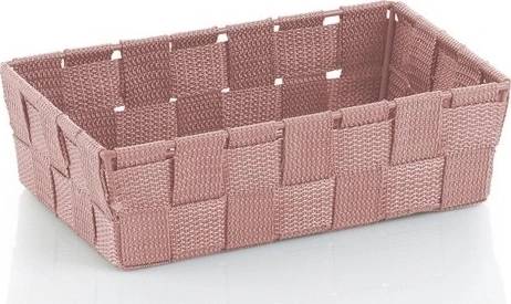 Kela Košík Alvaro plast starorůžová 23x15 cm