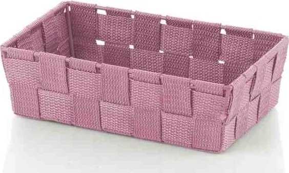 Kela Košík Alvaro plast starorůžová 23x15 cm