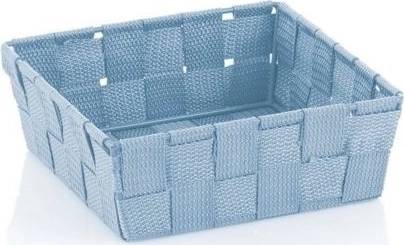 Kela Košík Alvaro plast ledová modrá 19x19 cm