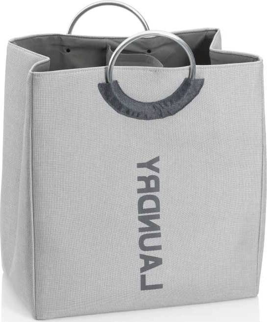 Kela Taška na prádlo Palma 100% polyester rockově šedá