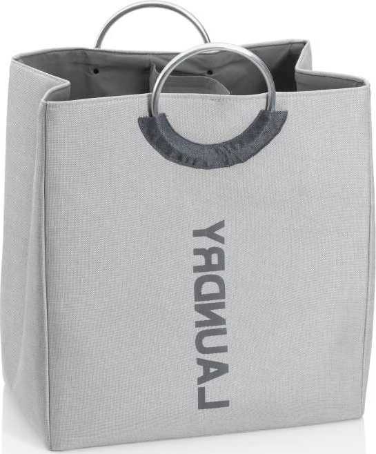 Kela Taška na prádlo Palma 100% polyester rockově šedá