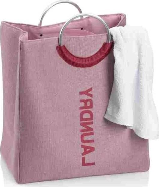 Kela Taška na prádlo Palma 100% polyester tmavě růžová