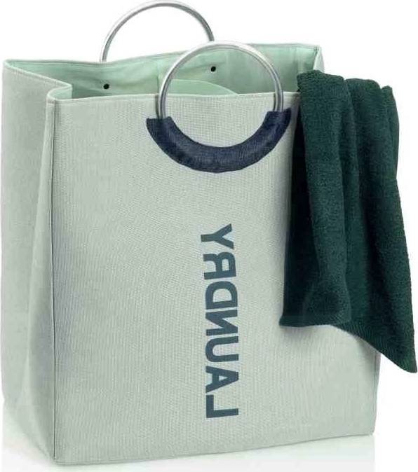 Kela Taška na prádlo Palma 100% polyester polární modrá