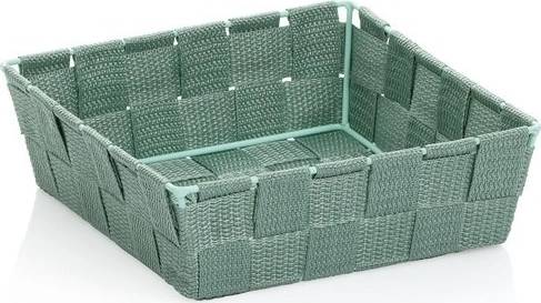Kela Košík Alvaro 19x19 cm plast lípová zelená