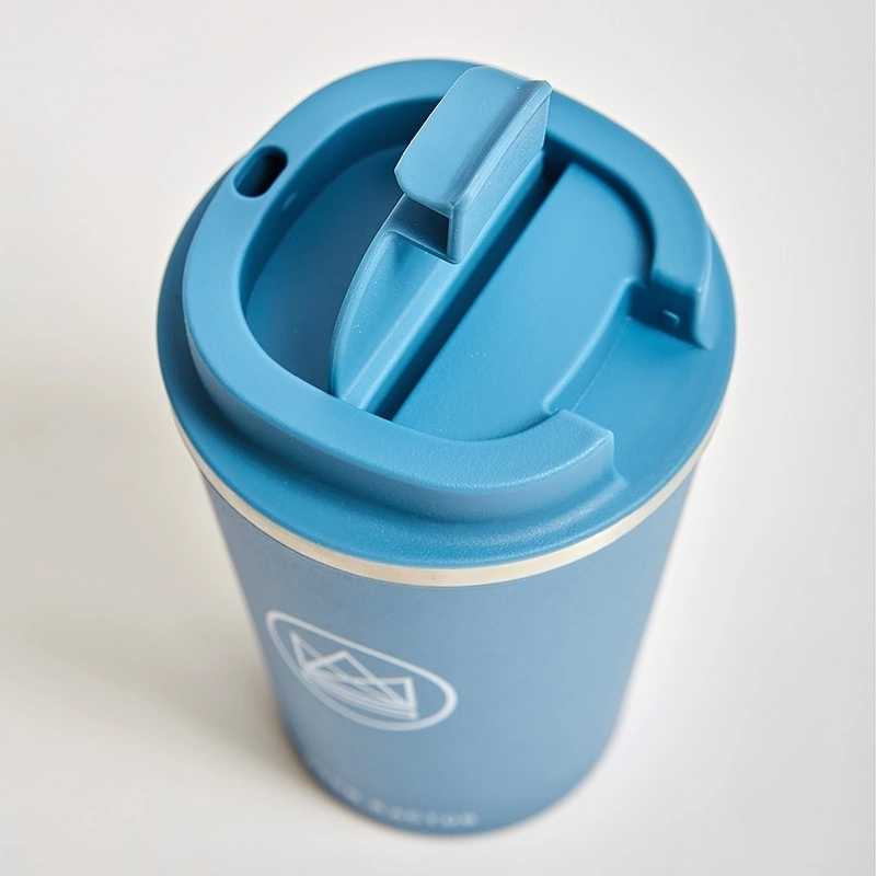 Neon Kactus Designový termohrnek, 380 ml modrý