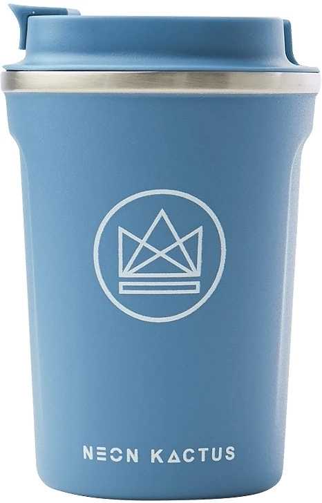 Neon Kactus Designový termohrnek, 380 ml modrý