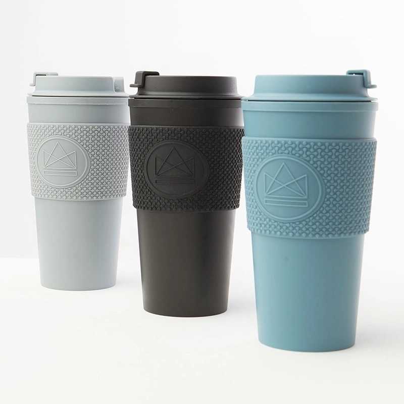 Neon Kactus Termohrnek s dvojitou stěnou, 450 ml modrý