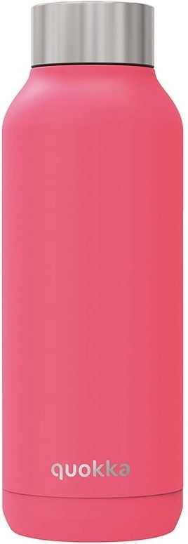 Quokka Nerezová láhev Solid 510 ml růžová