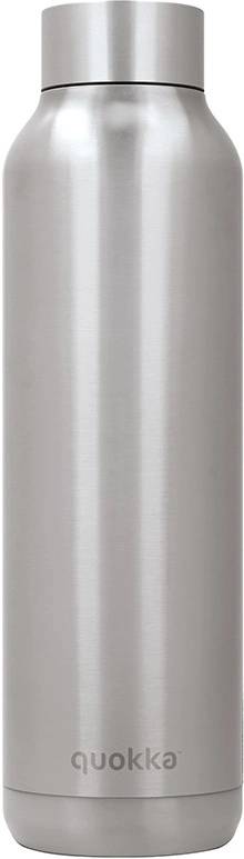 Quokka Nerezová láhev Solid 630 ml stříbrná