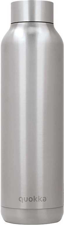 Quokka Nerezová láhev Solid 630 ml stříbrná