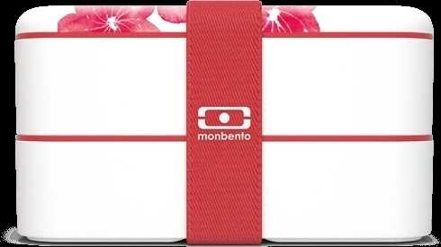 Monbento Svačinový box MonBento Original Graphic | Blossom