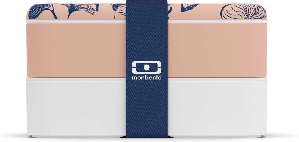 Monbento Svačinový box MonBento Original Graphic | Ginkgo
