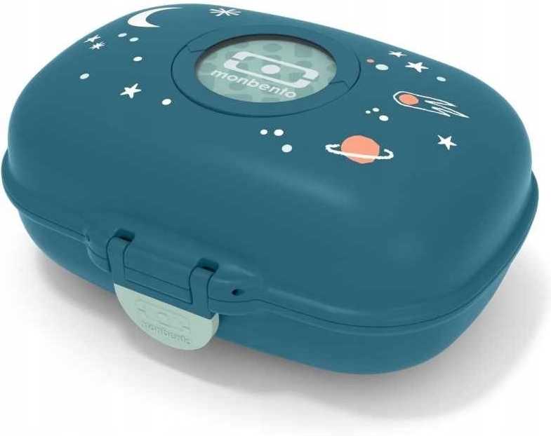 Monbento Svačinový box MonBento Gram Blue Cosmic | tmavě modrý