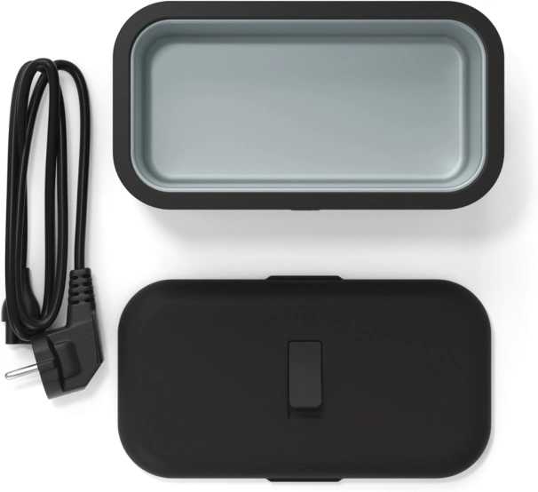 Monbento Kompaktní ohřívací svačinový box MonBento Warmer black Onyx | černá