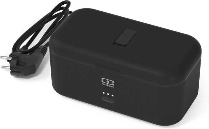 Monbento Kompaktní ohřívací svačinový box MonBento Warmer black Onyx | černá