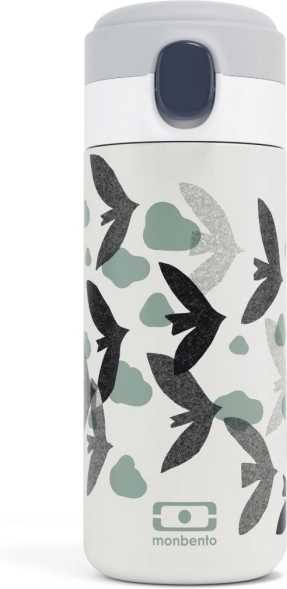 Monbento Termohrnek MonBento Pop Graphic Birds | béžová