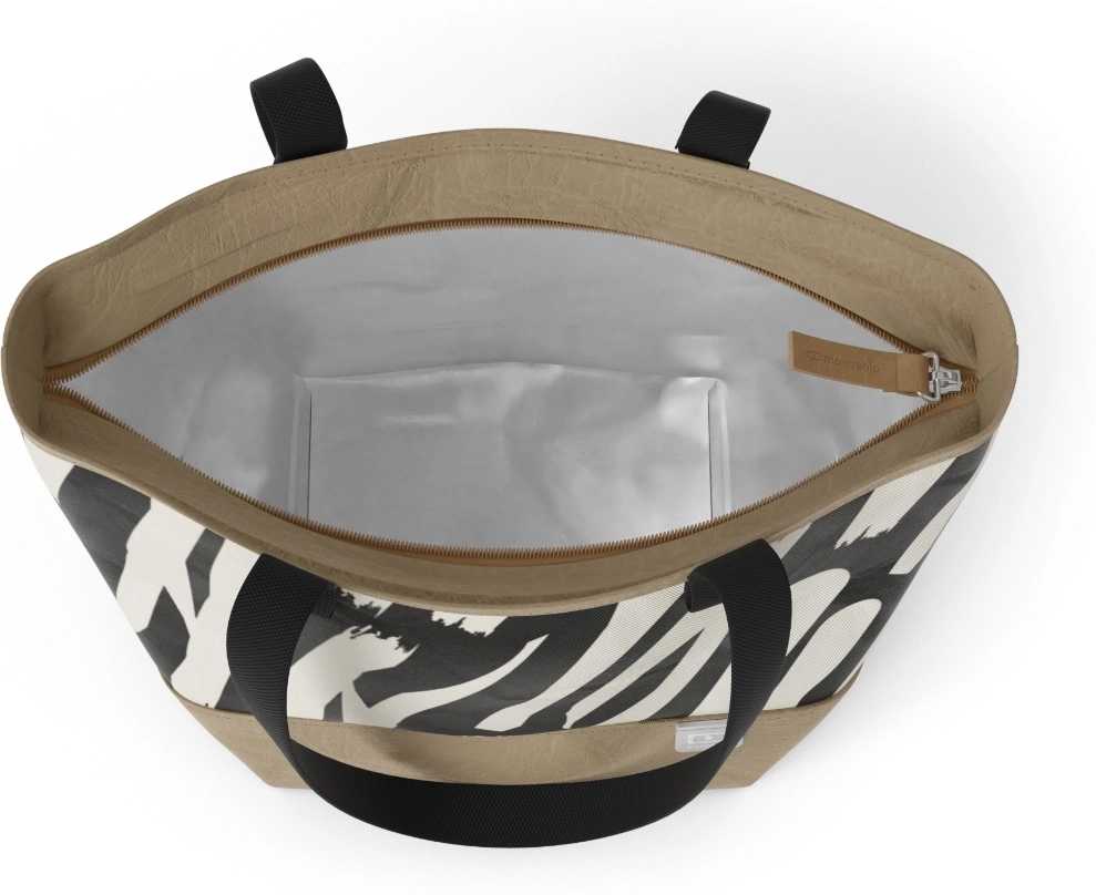 Monbento Termotaška MonBento Daily Graphic Zebra| černa, bílá