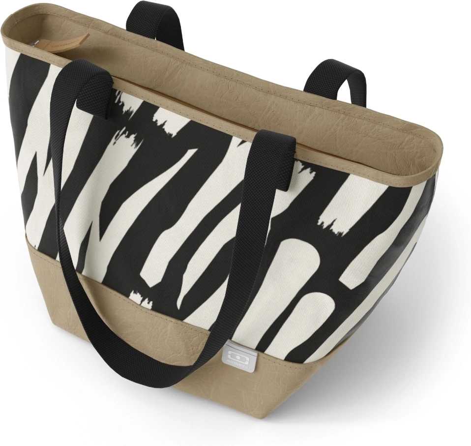 Monbento Termotaška MonBento Daily Graphic Zebra| černa, bílá