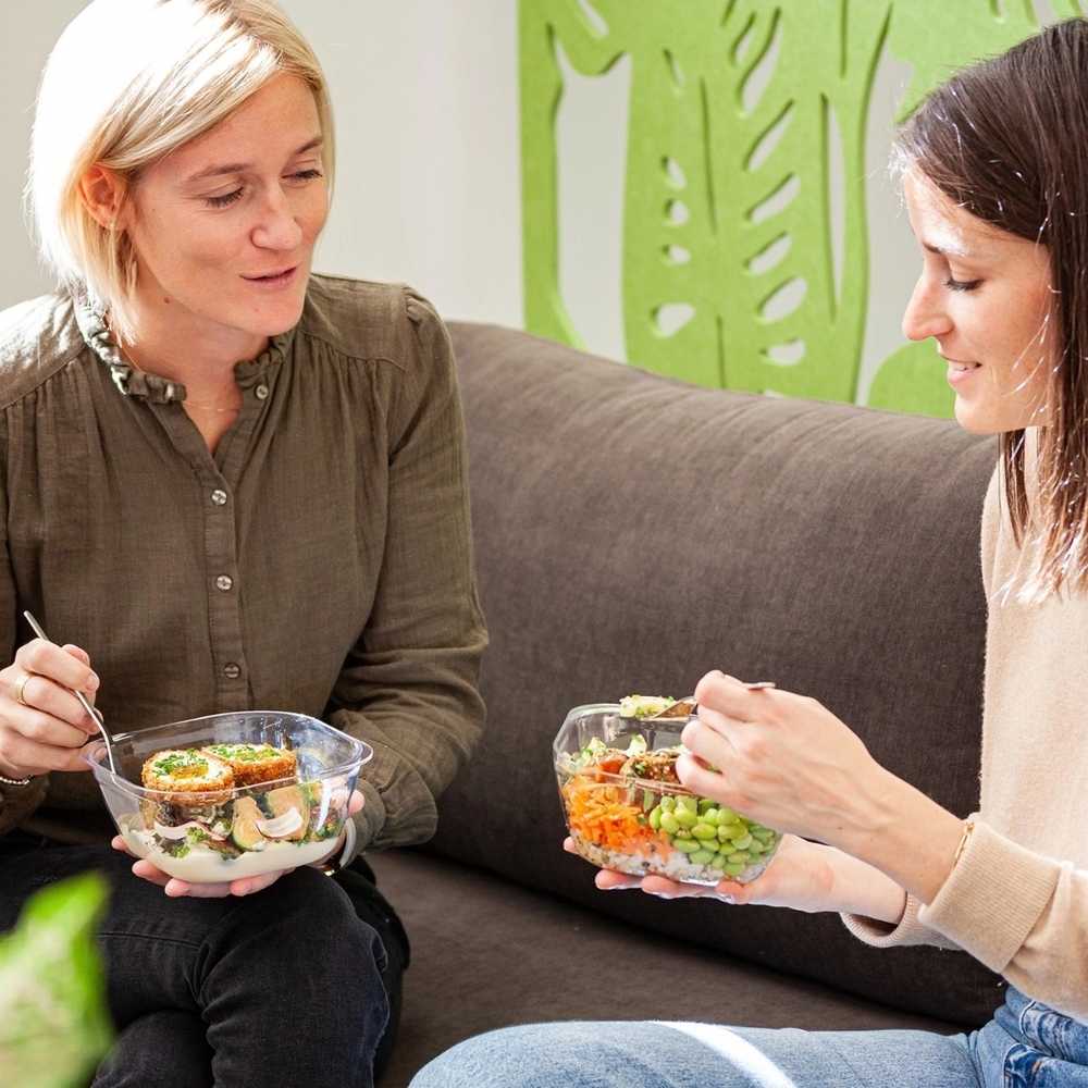 Monbento Svačinový box MonBento Gourmet L Crystal | průhledný