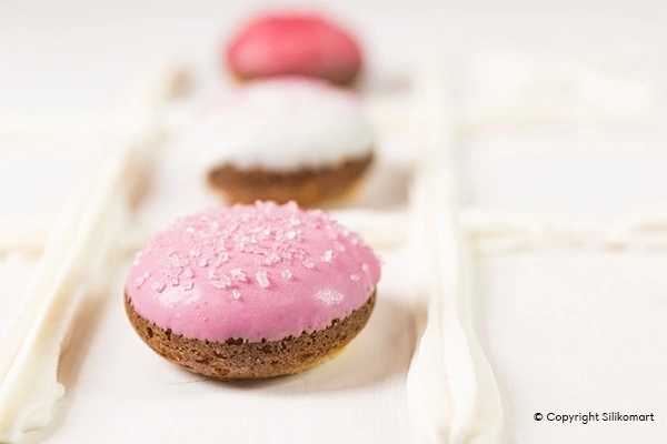 Silikomart Silikonová pečicí forma na mini dortíky Silikomart Mini Goccia 6ks